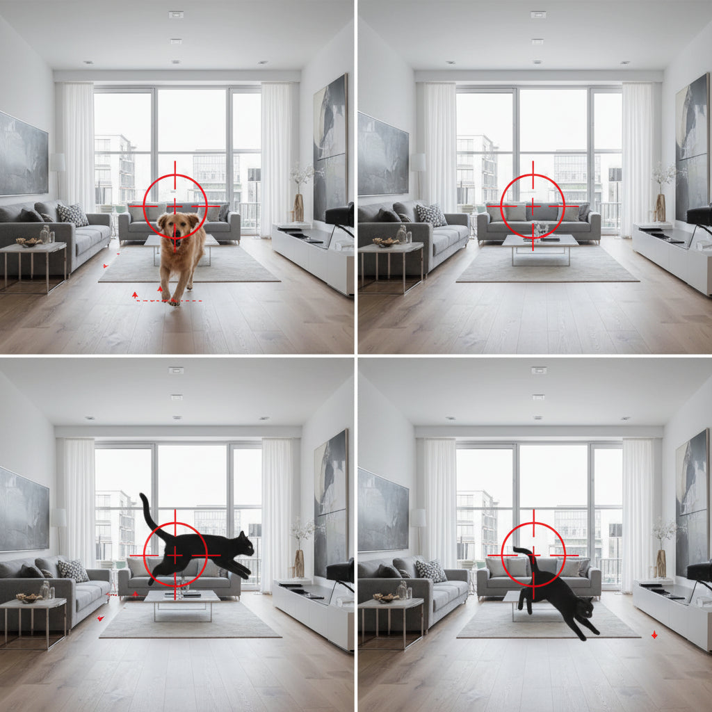 HD 1080P Kamera 360° Panorama PTZ Drahtlose WLAN-Kamera