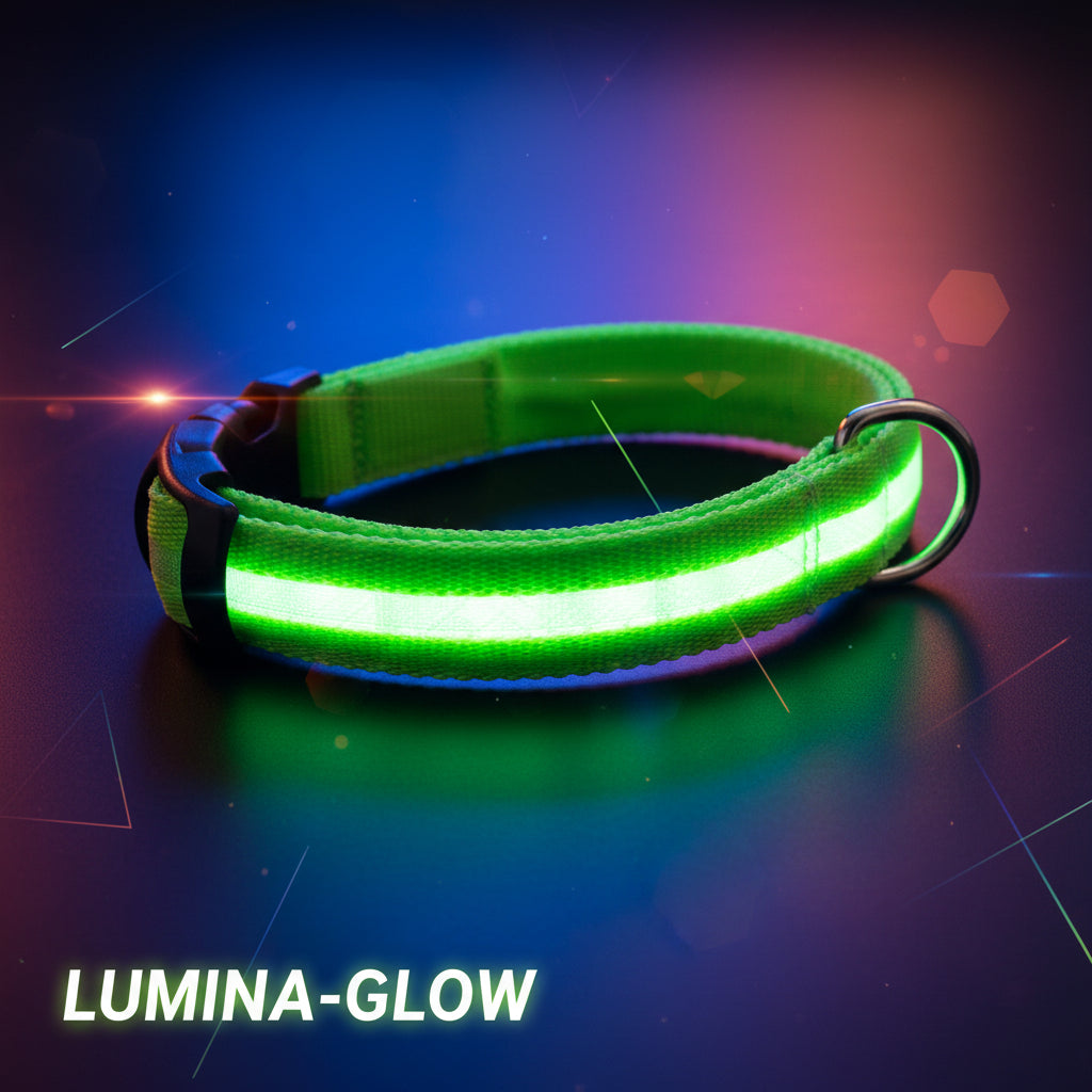 USB-wiederaufladbares LED-Hundehalsband